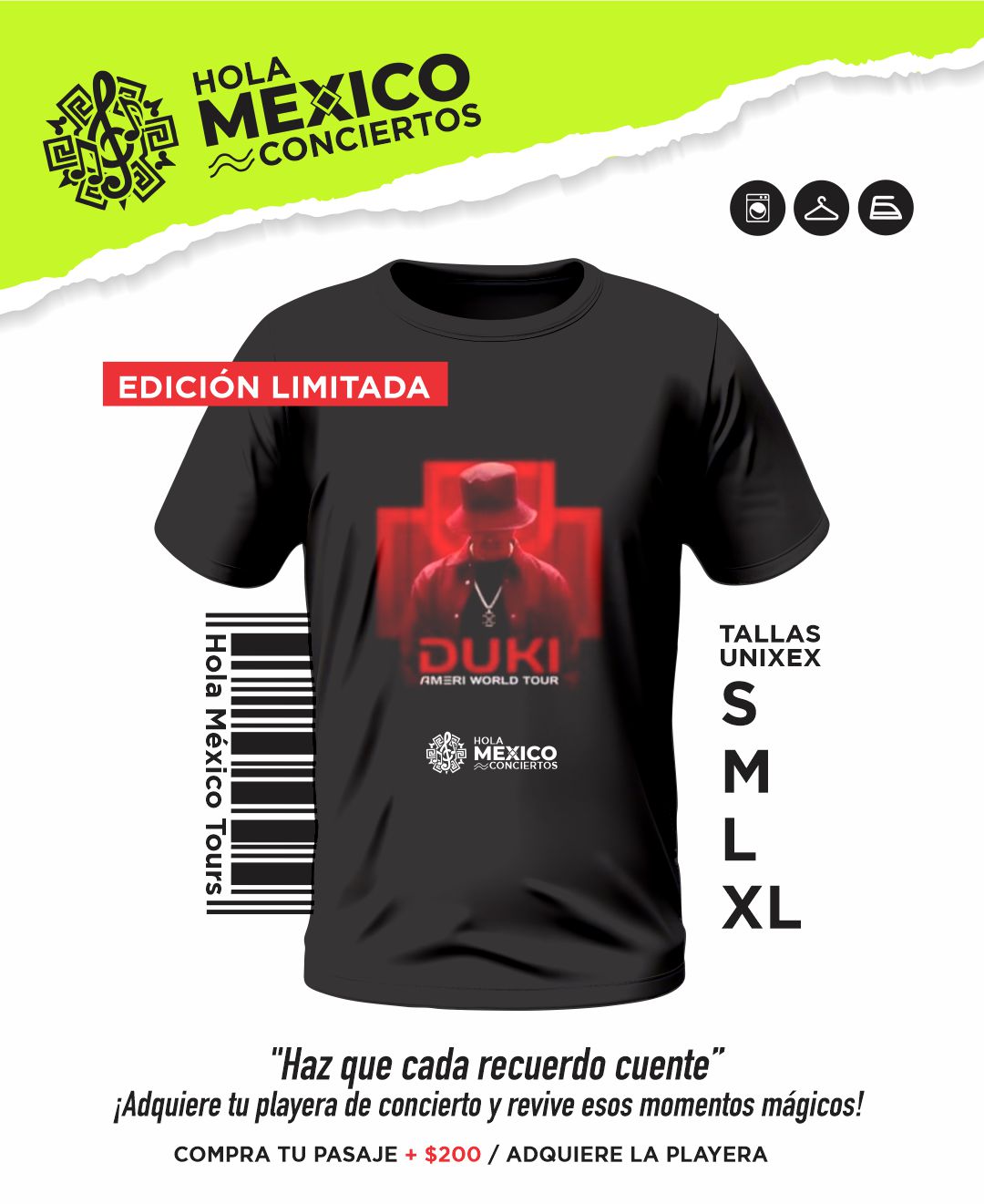 Hola México Conciertos: DUKI