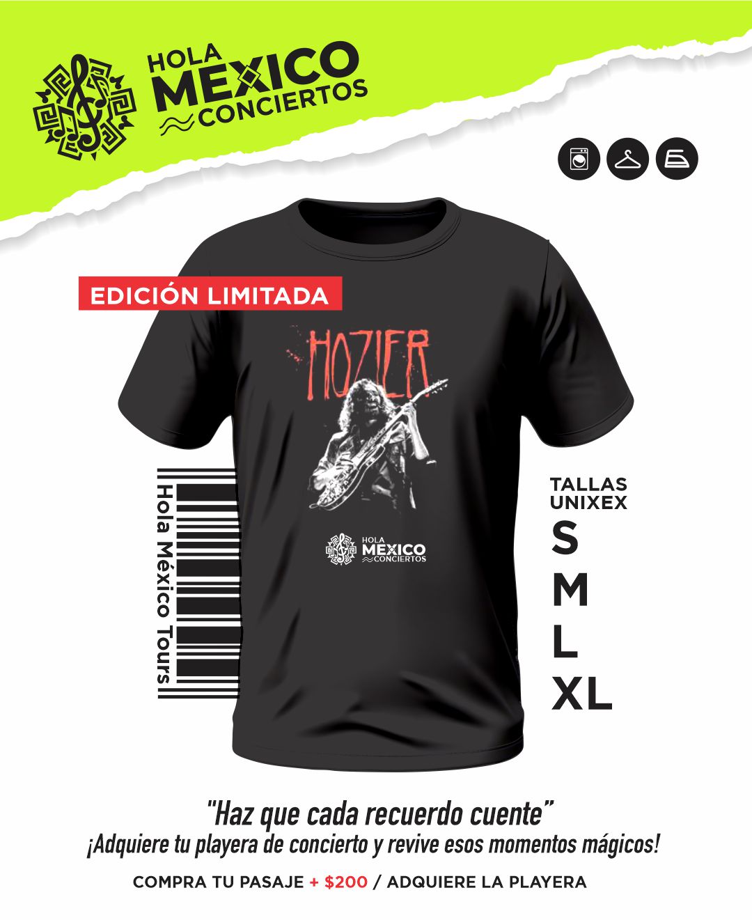 Hola México Conciertos: HOZIER