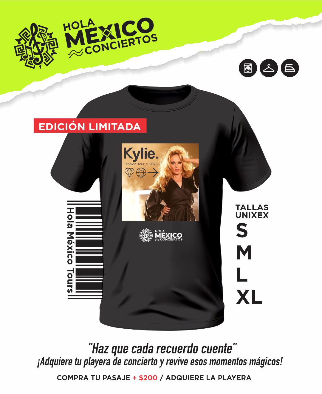 Hola México Conciertos: KYLIE MINOGUE