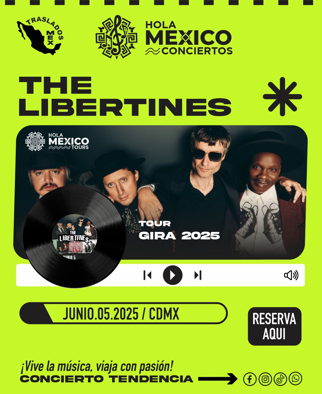 Hola México Conciertos: THE LIBERTINES