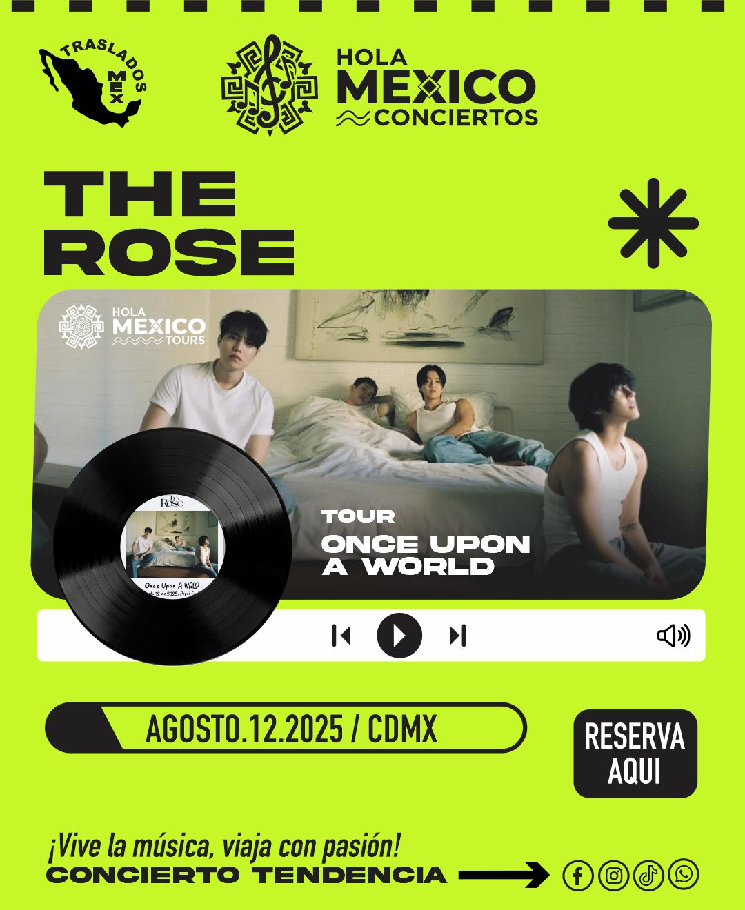 Hola México Conciertos: THE ROSE