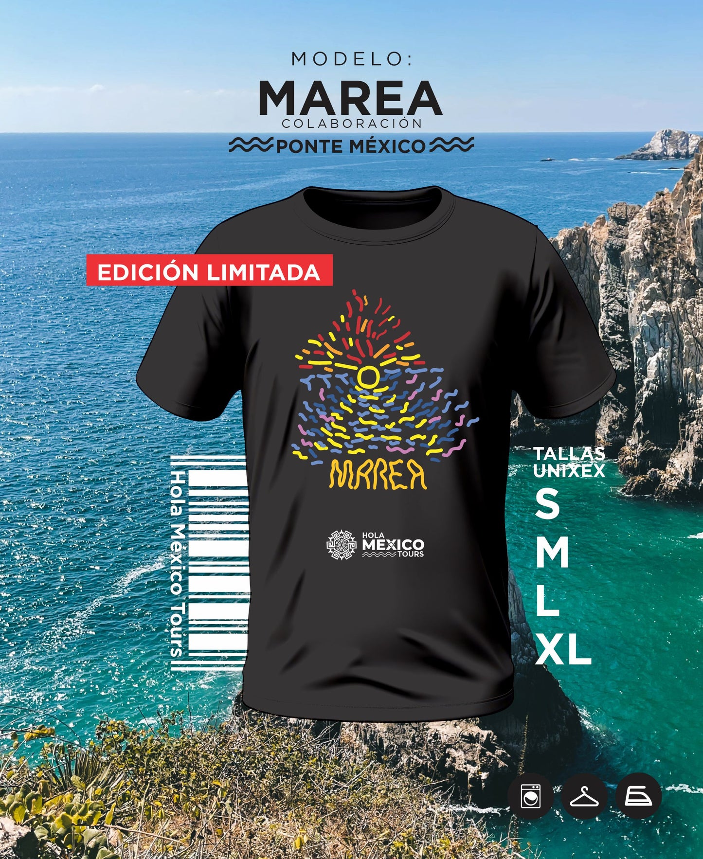 Hola playeras: Modelo Marea