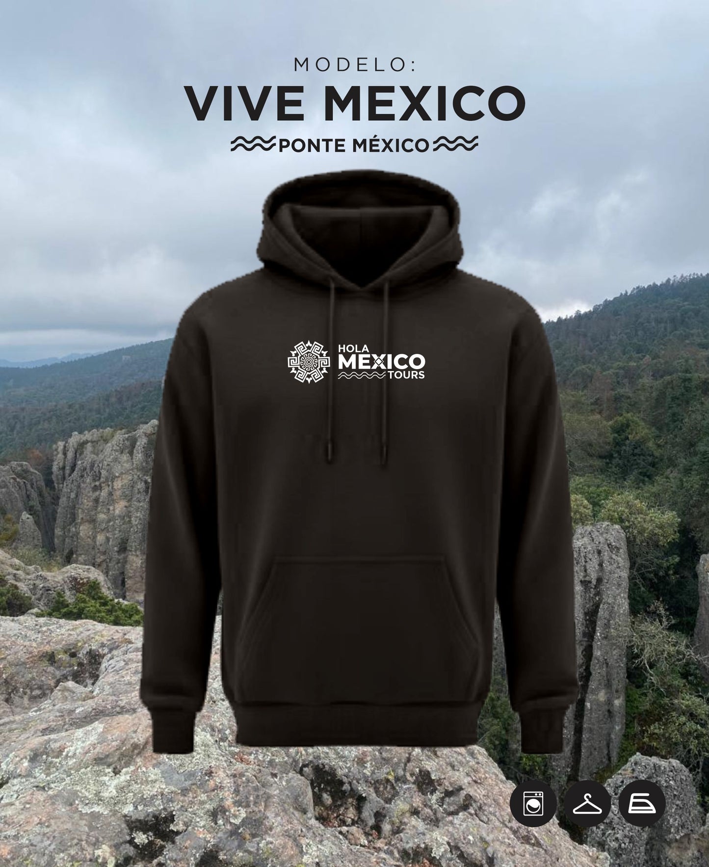 Sudaderas viajeras: Modelo Vive México