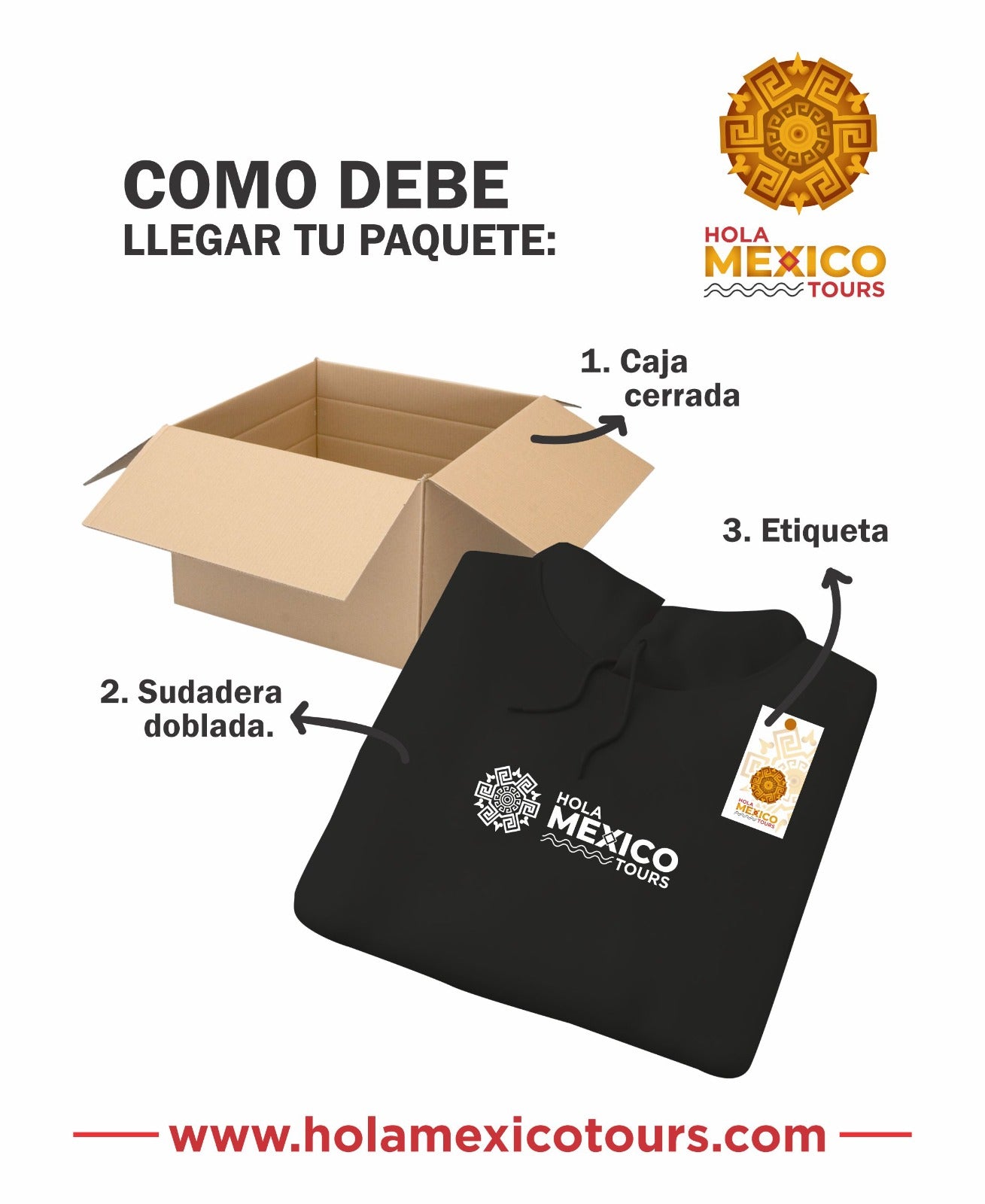 Sudaderas viajeras: Modelo Vive México