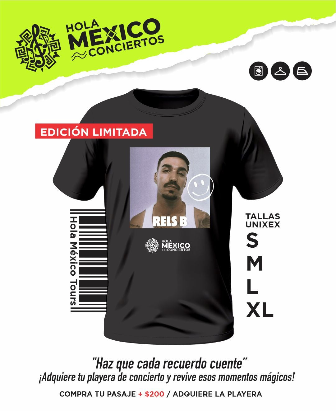 Hola México Conciertos: RELS B