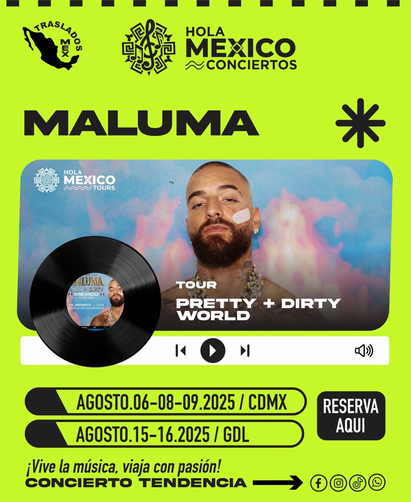Hola México Conciertos: MALUMA