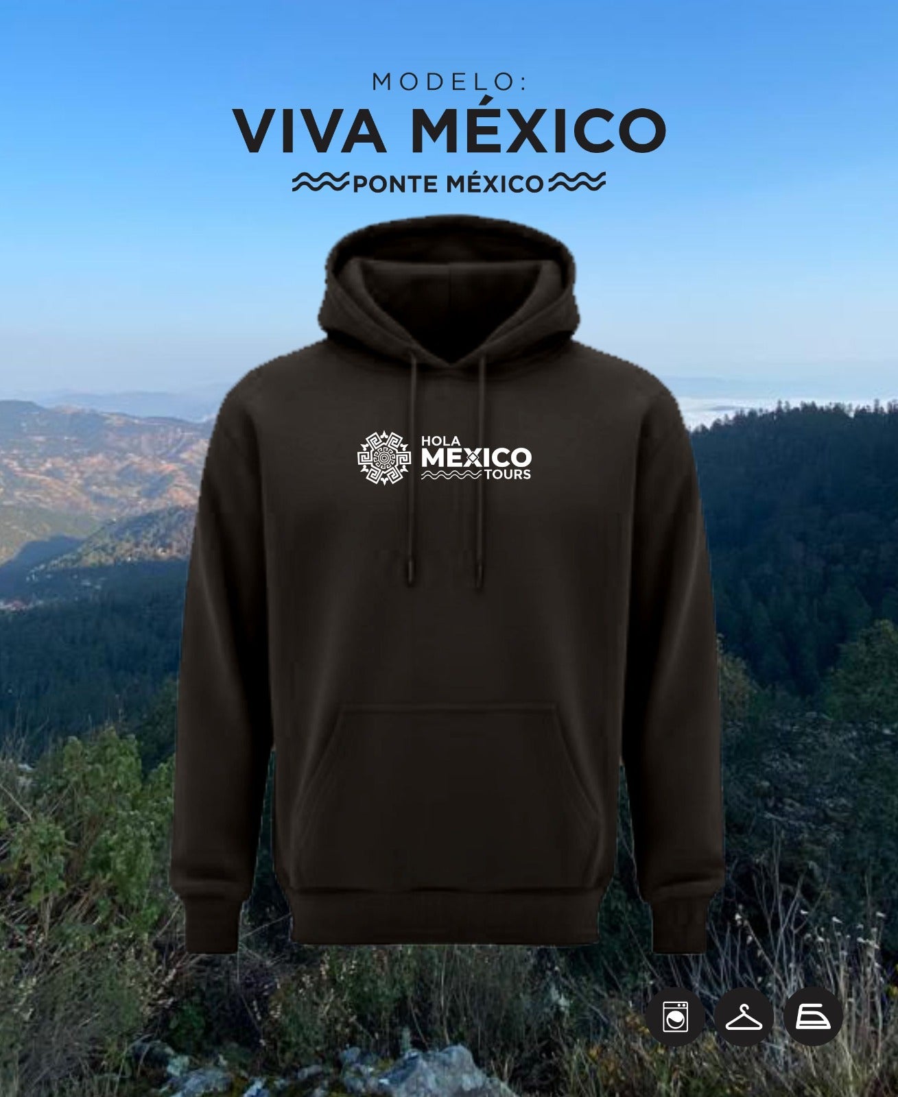 Sudaderas viajeras: Modelo Viva México