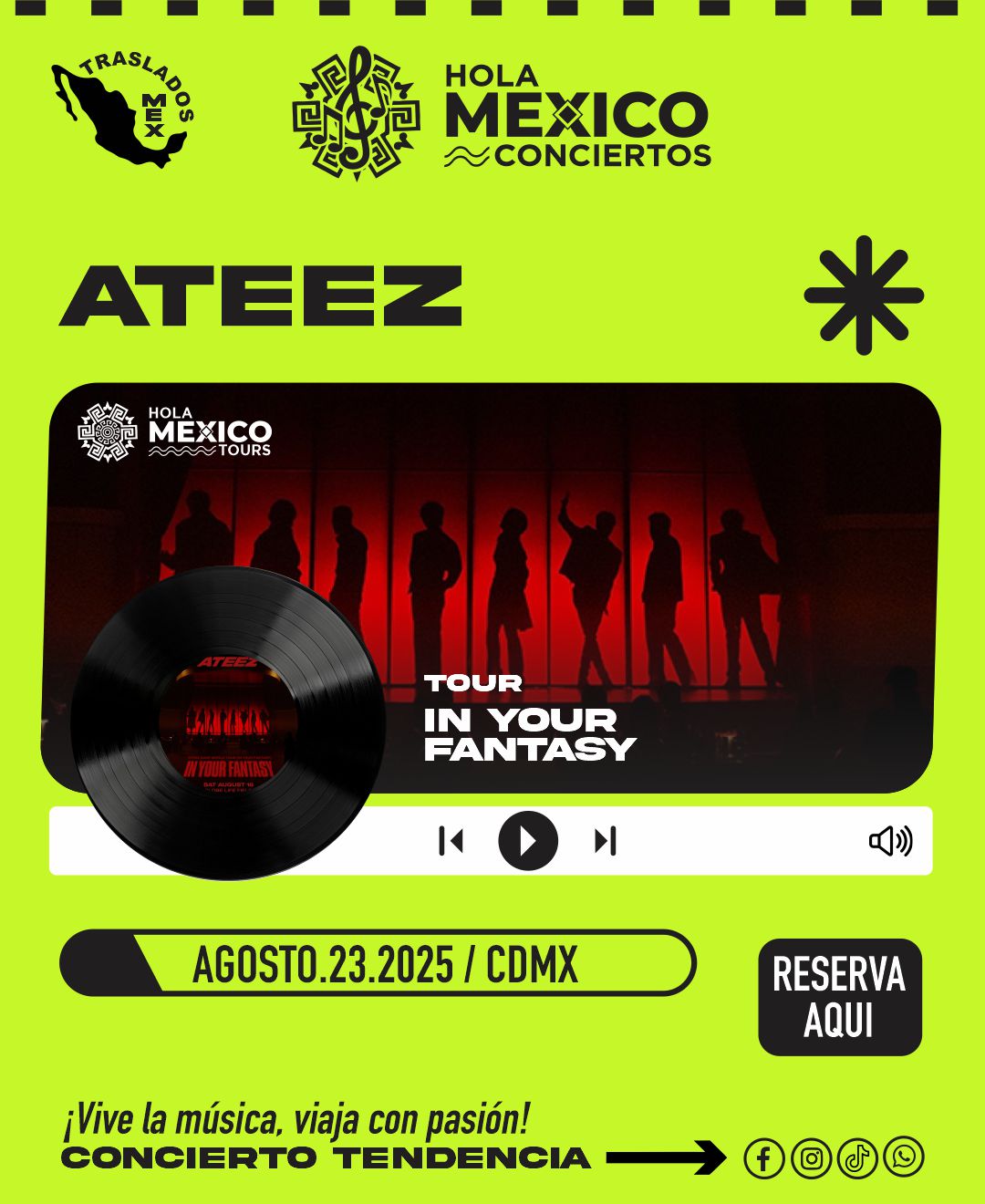Hola México Conciertos: ATEEZ