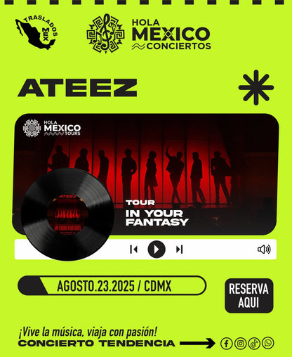 Hola México Conciertos: ATEEZ