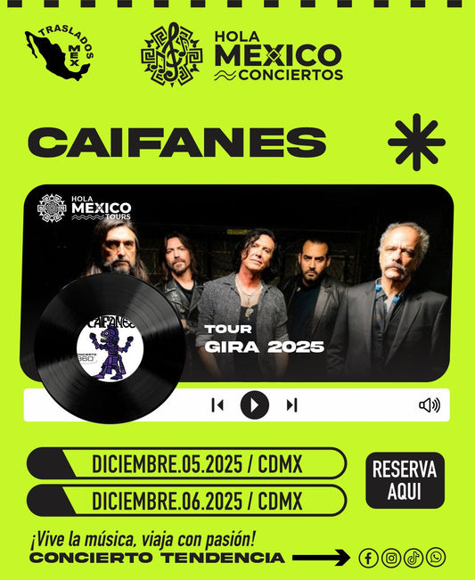 Hola México Conciertos: CAIFANES