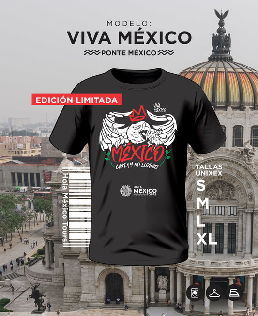 Hola playeras: Modelo Viva México