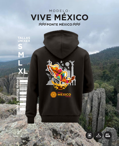 Sudaderas viajeras: Modelo Vive México