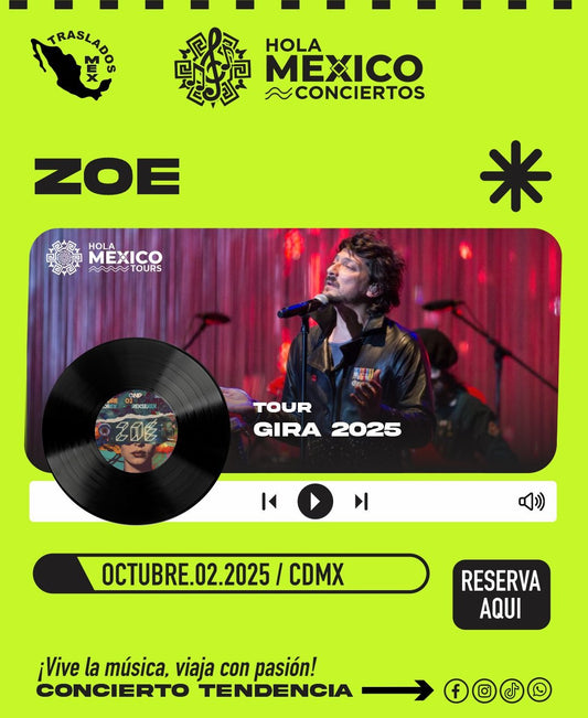 Hola México Conciertos: ZOE