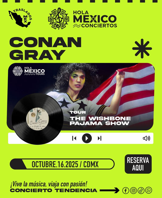 Hola México Conciertos: Gonan Gray