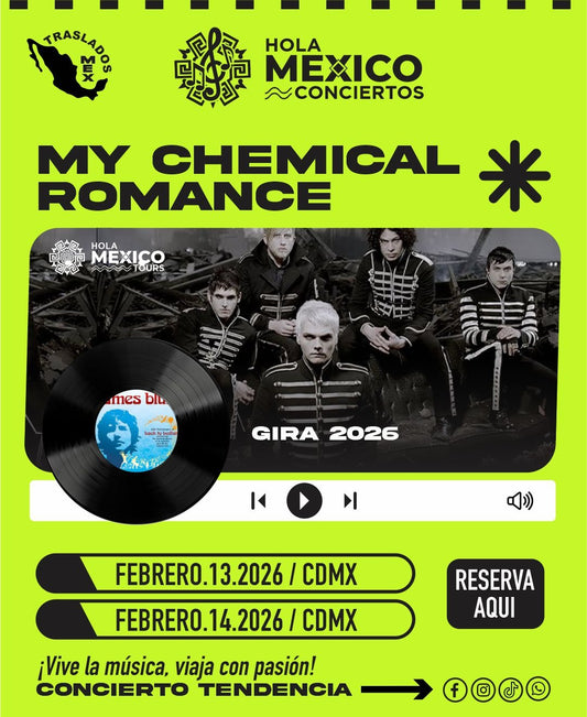 Hola México Conciertos: My Chemical Romance