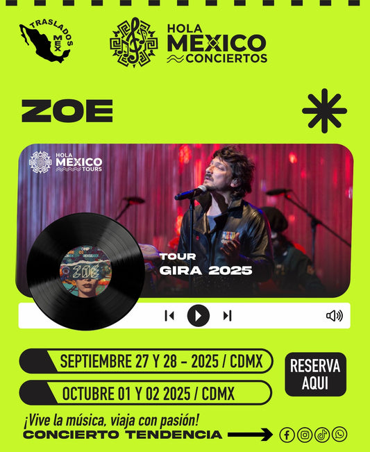Hola México Conciertos: ZOE