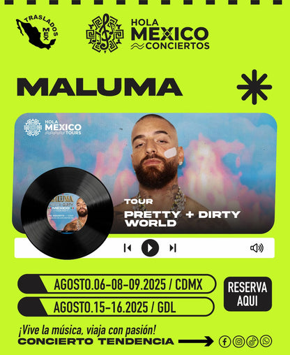 Hola México Conciertos: MALUMA